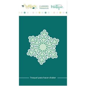 RARE Mintopia Snowflake Shaker Metal Cutting Die Meurdago Troquel Copo De Nieve